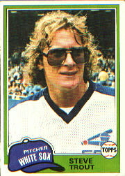 1981 Topps Baseball Cards      552     Steve Trout